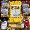 Cheese popcorn, nuts and assorted snacks combo gift box