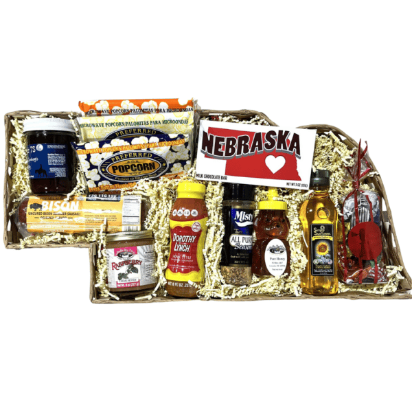 Nebraska Celebration Food Gift Basket