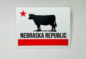 Nebraska Republic Sticker
