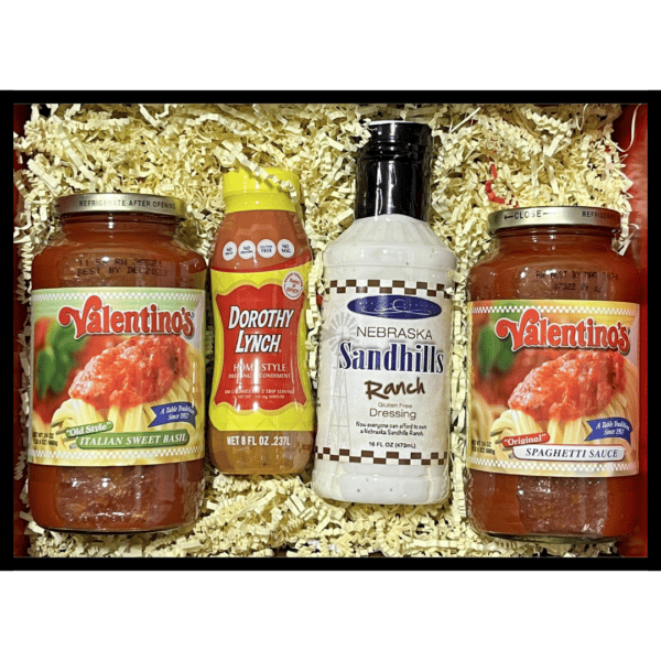 Nebraska foods and sauces gift basket