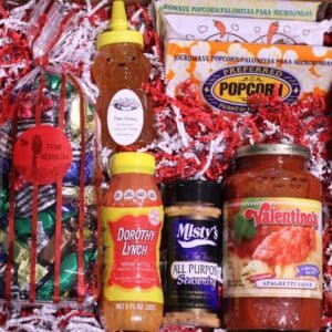 Red Zone Treat and Condiments Gift Box