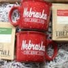 Nebraska coffee mugs and Mill Coffee