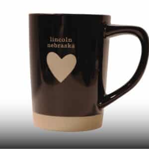 Nebraska Mug with Heart