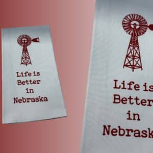 Kitchen Towel Life is Better in Nebraska