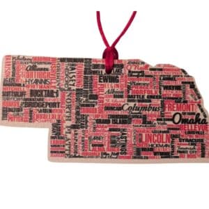 Nebraska Cities Ornament
