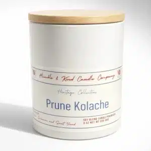 Humble and Kind Candle Prune Kolache